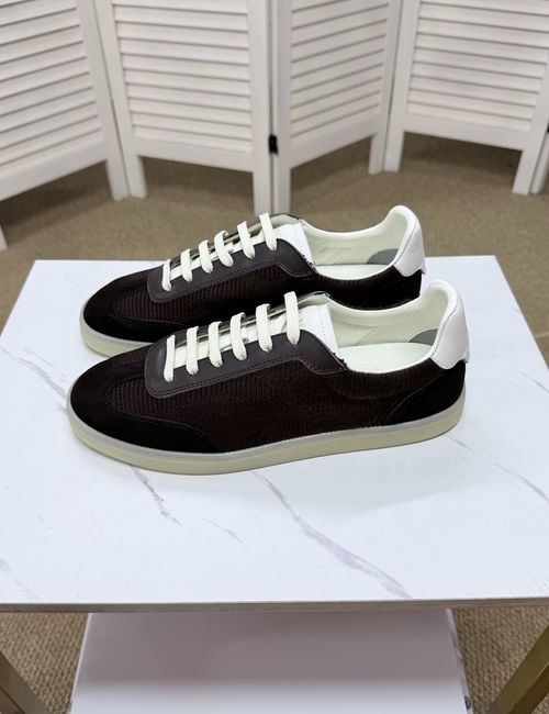 Brunello Cucinelli BC Premium Leather Casual Comfortable Shoes