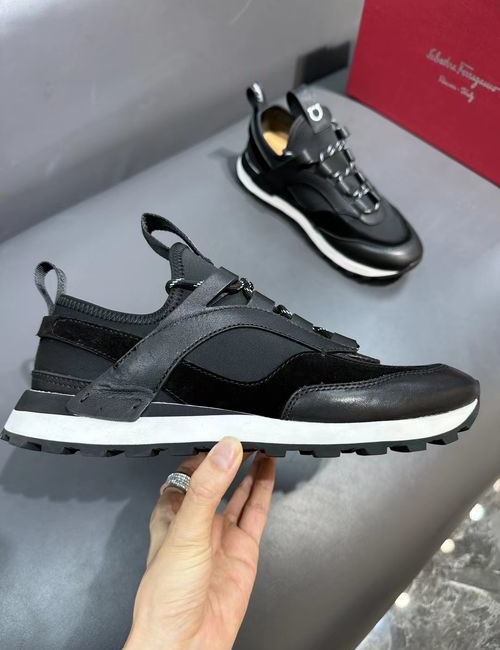 Ferragamo Classic Logo Casual Sneakers