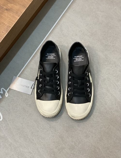 Balenciaga Vintage Washed Cotton Sneakers