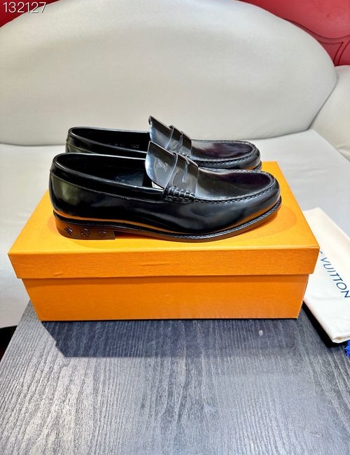 Louis Vuitton LV Classic Business Shoes Velvet Upper
