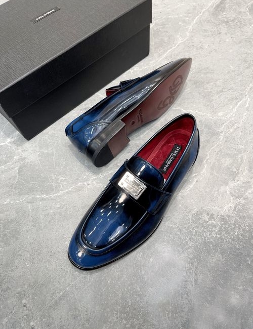 Dolce & Gabbana DG High-Quality Loafers, Imported Leather, Luxury Feel
