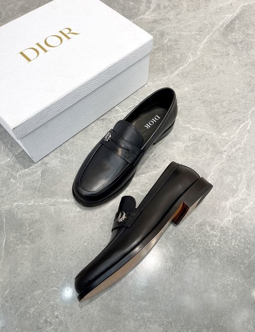 Christian Dior CD Handcrafted Leather Sole Casual Shoes