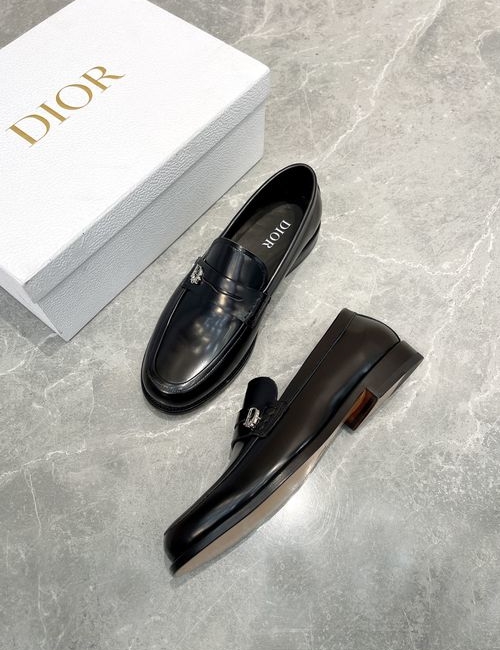 Christian Dior CD Handcrafted Leather Sole Casual Shoes