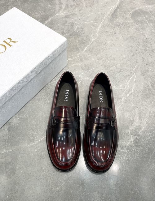 Christian Dior CD Handcrafted Loafers With Exquisite Detail And Leather Sole