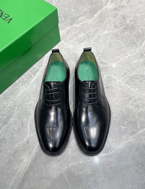 Bottega Veneta BV Polished Leather Casual Business Dress Shoes