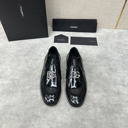 Dolce & Gabbana DG Ariosto Loafers With Leather Outsole
