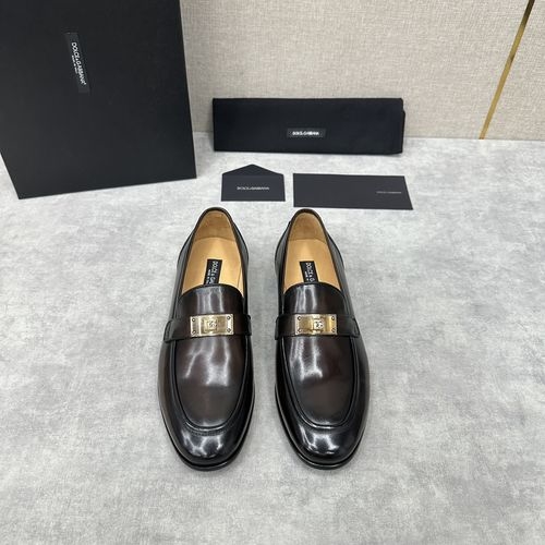Dolce & Gabbana DG Ariosto Loafers With Leather Outsole