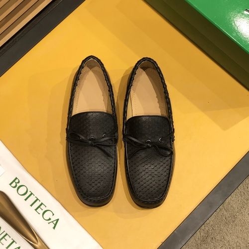 Bottega Veneta BV Handwoven Leather Slip-on Loafers