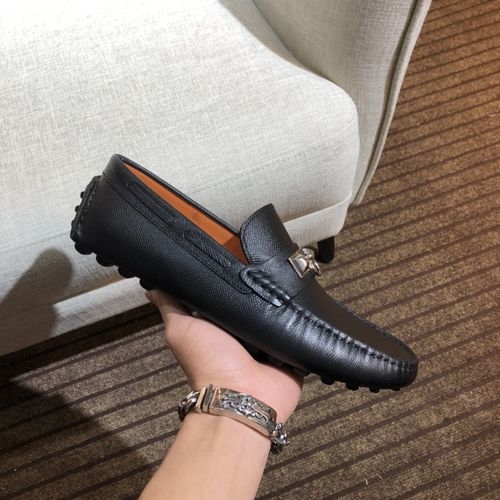 Hermes Alessandro Series Loafers Premium Cowhide Upper