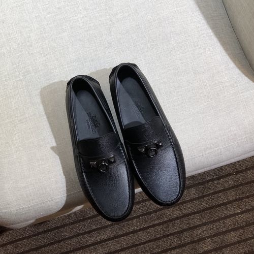 Hermes Alessandro Series Loafers Premium Cowhide Upper