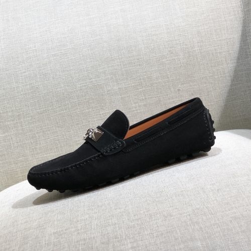 Hermes Alessandro Series Loafers Premium Cowhide Upper
