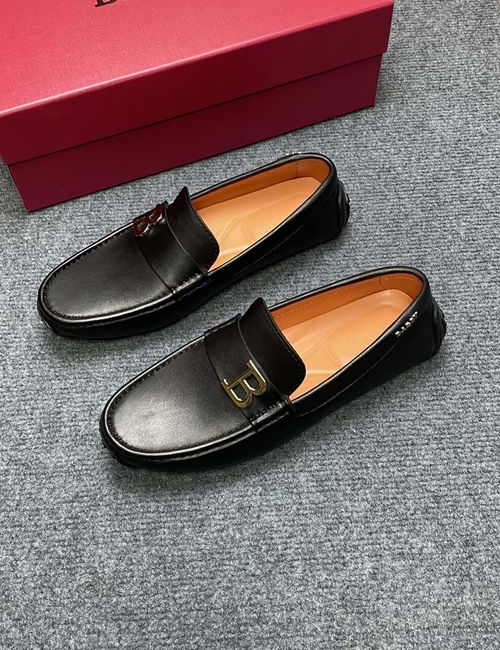 Bally Cowhide Handmade Loafers
