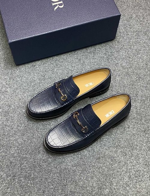 Christian Dior CD Cowhide Upper Leather Sole Casual Shoes