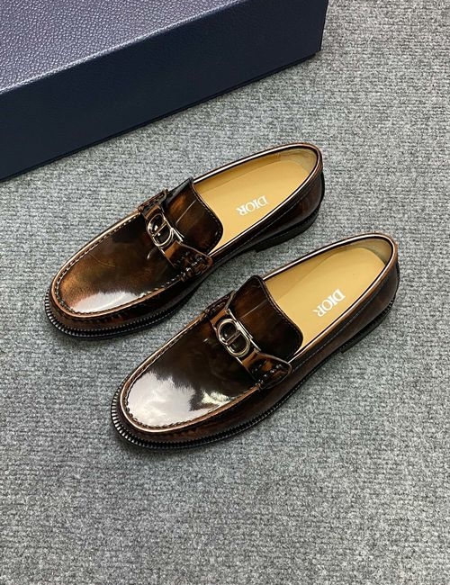 Christian Dior CD Cowhide Leather Sole Casual Shoes