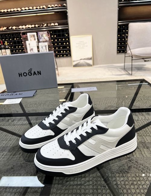 Hogan High Quality Leather Casual Sneakers