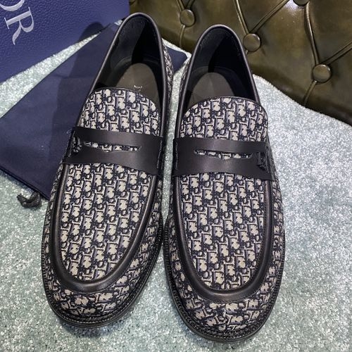 Christian Dior CD Premium Leather Casual Business Shoes