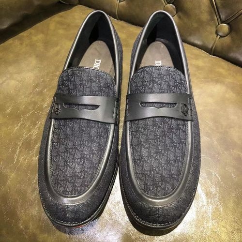 Christian Dior CD Premium Leather Casual Business Shoes
