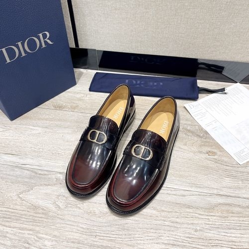 Christian Dior CD Classic Loafers With Genuine Leather Soles