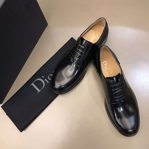 Christian Dior CD Business Casual Smooth Leather Shoes