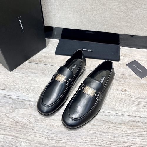 Dolce & Gabbana DG Genuine Leather Formal Shoes