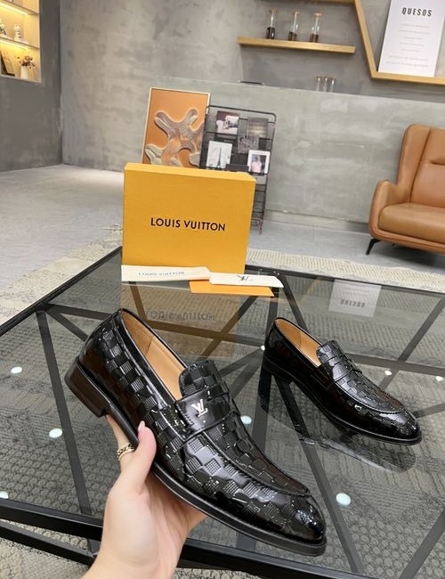 Louis Vuitton LV Genuine Leather Casual Leather Shoes