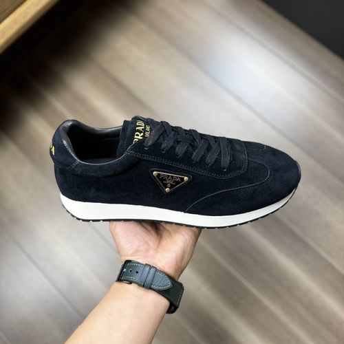 Prada Suede Leather Casual Shoes