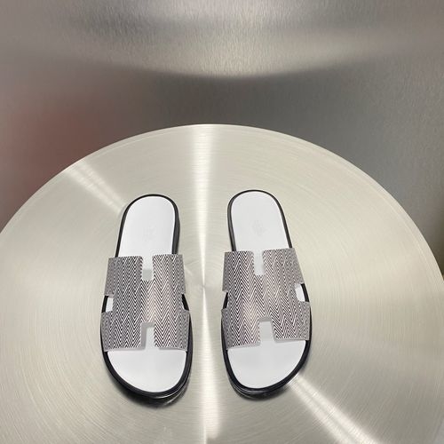 Hermes Classic H Leather Sandals