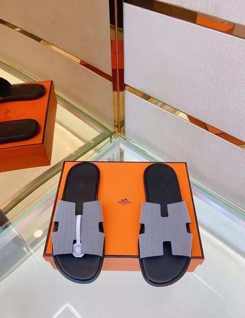 Hermes Classic H Leather Sandals