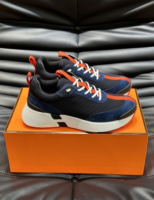 Hermes Knit Upper Breathable Casual Sneakers