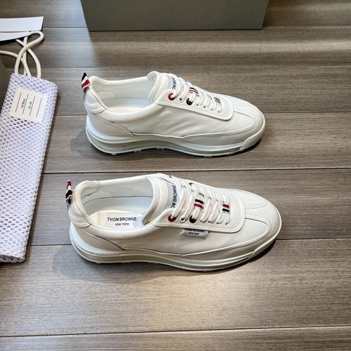 Thom Browne Multi-Color Leather Shoes With Air Cushion Sole