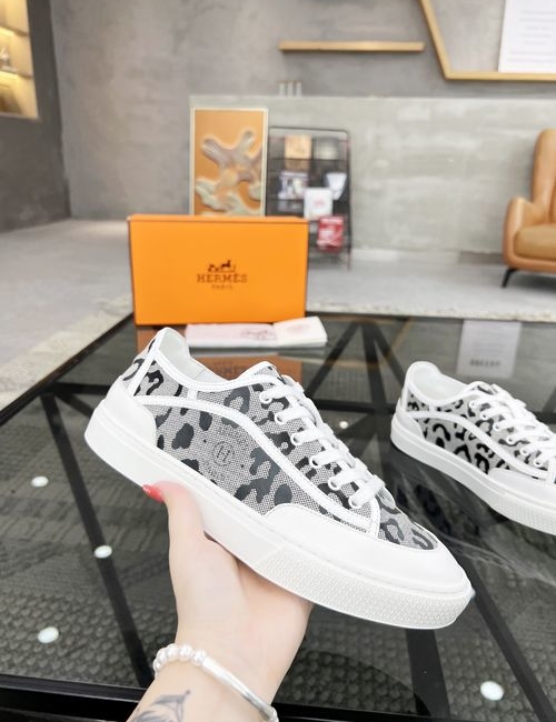 Hermes Premium Leather Casual Shoes