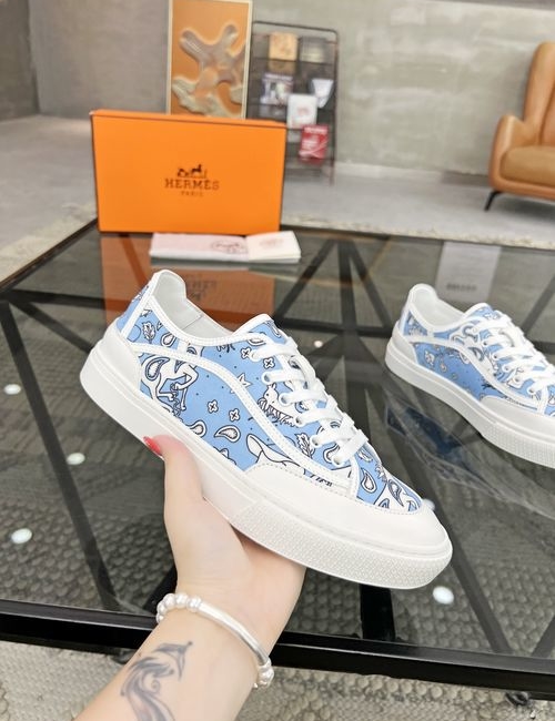 Hermes Premium Leather Casual Shoes
