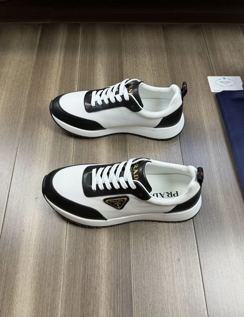 Prada Premium Nappa Leather Casual Sneakers