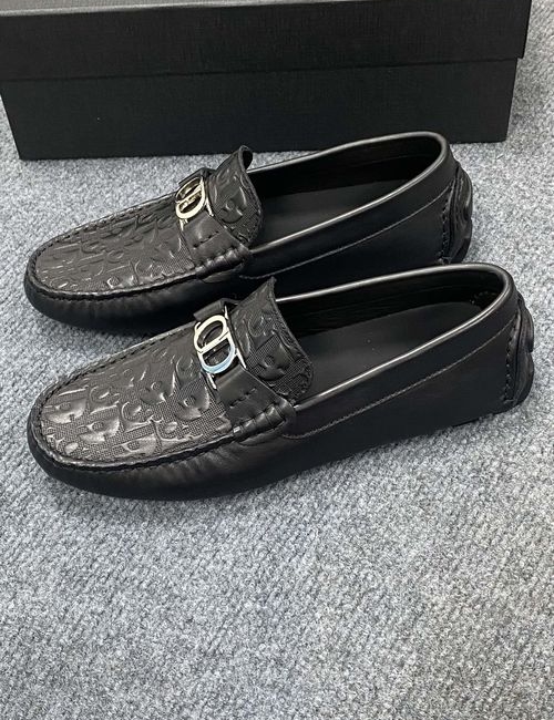 Christian Dior CD Loafer Slip-On Shoes With Full Package
