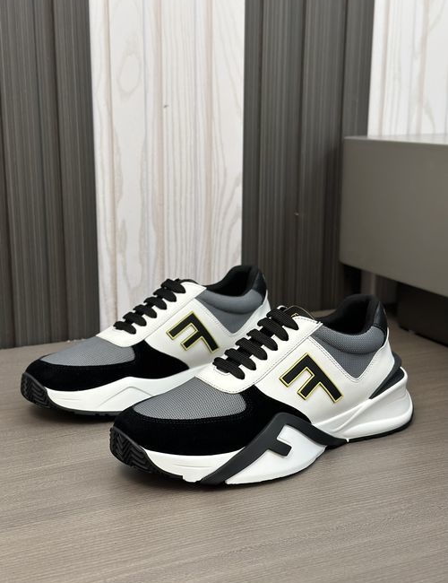 Fendi Flow Suede Upper Casual Sneakers