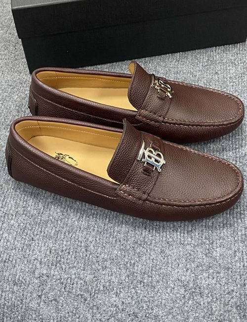 Burberry Loafers Cowhide Upper Non-slip Sole