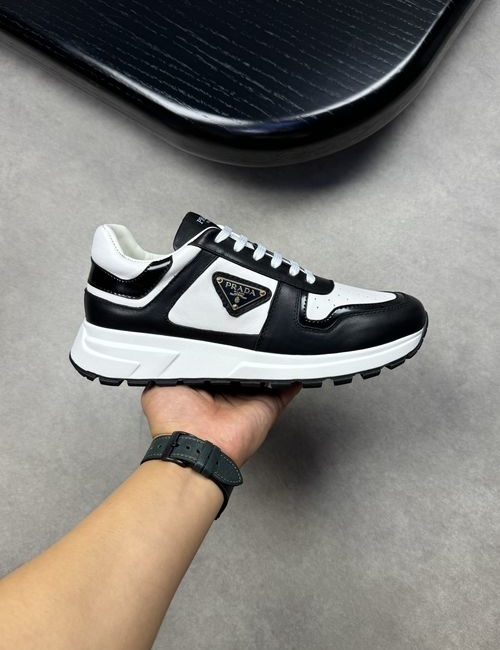 Prada Premium Nappa Leather Sneakers