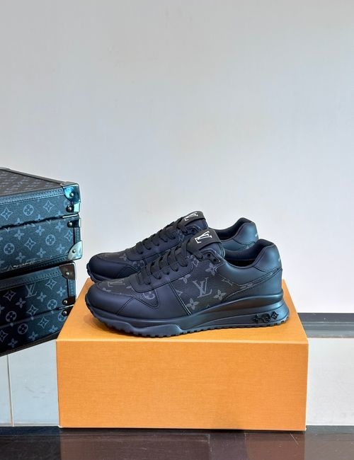 Louis Vuitton LV Run Away Sneakers With Rubber Sole