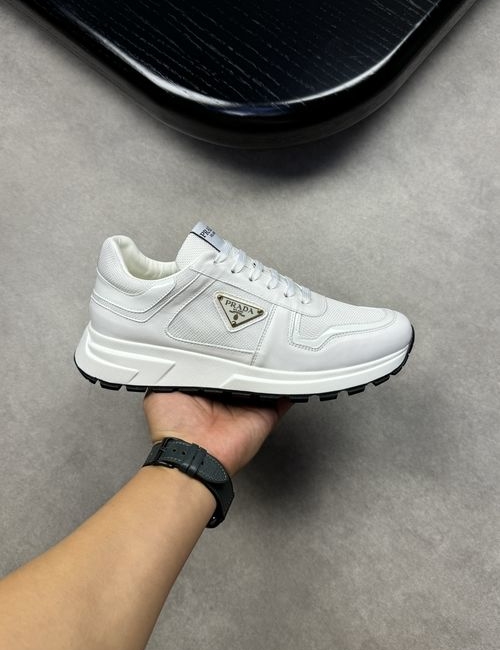 Prada Nappa Leather Casual Sneakers