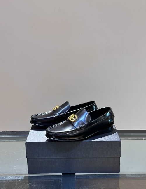 Dolce & Gabbana DG Calfskin Formal Shoes With Genuine Sole