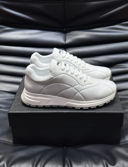Prada Premium Fabric Casual Sneakers Comfortable