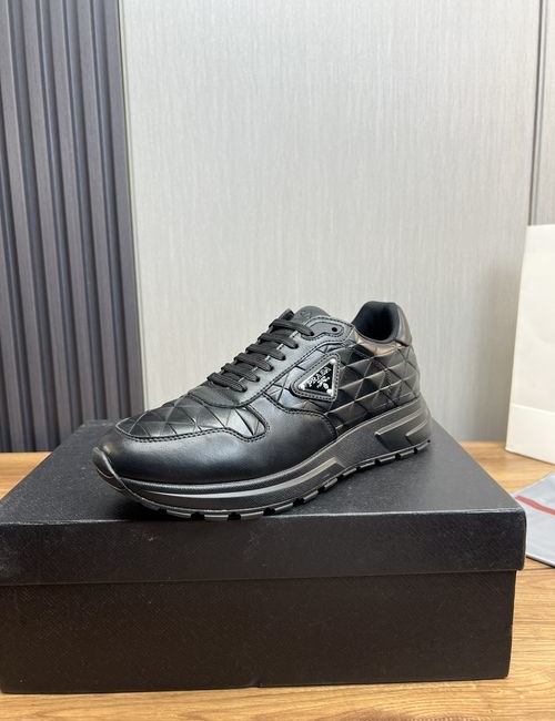 Prada Genuine Cowhide Shoes With Original Sole