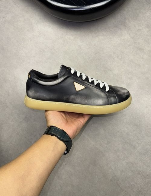 Prada Premium Nappa Leather Casual Sneakers