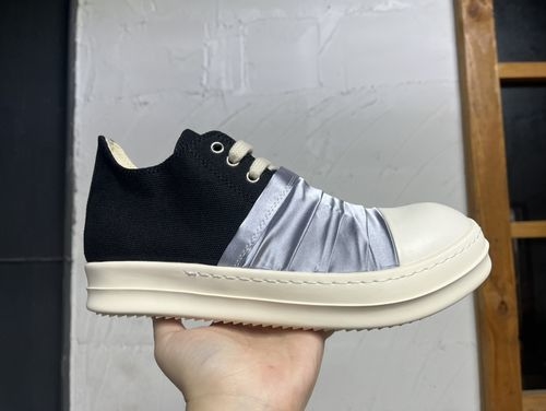 Rick Owens Big Triangle Leather Sneakers