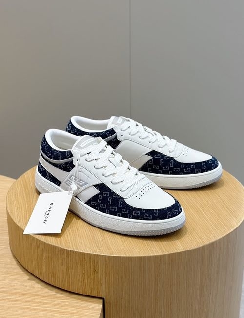 Givenchy G Move Leather Denim Sneakers