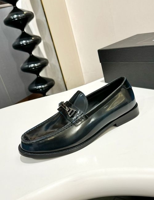 Yves Saint Laurent YSL Formal Leather Shoes Hardware Pendant