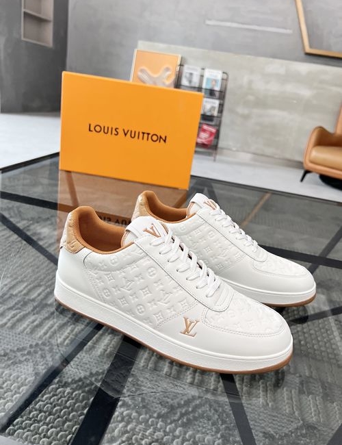 Louis Vuitton LV Premium Leather Upper Sports Sneakers