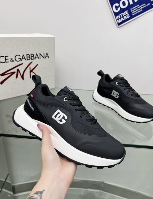 Dolce & Gabbana DG Fashion Casual Leather Shoes