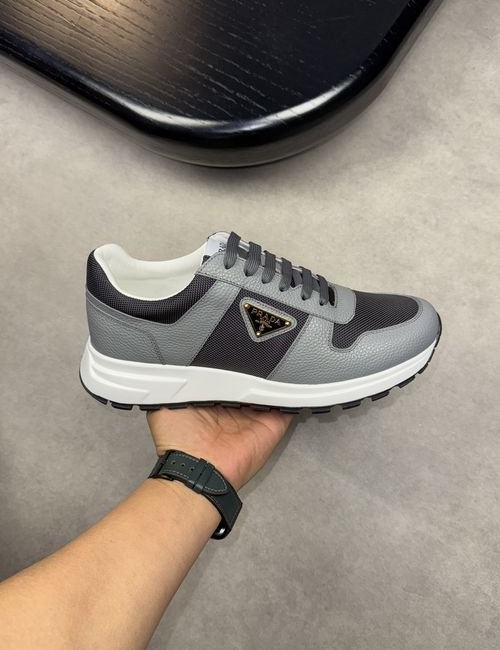 Prada Premium Cowhide Casual Sneakers