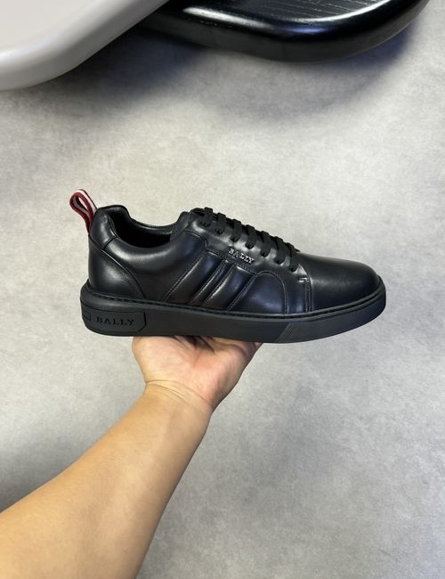 Bally High-Quality Leather Shoes With Brand Logo
